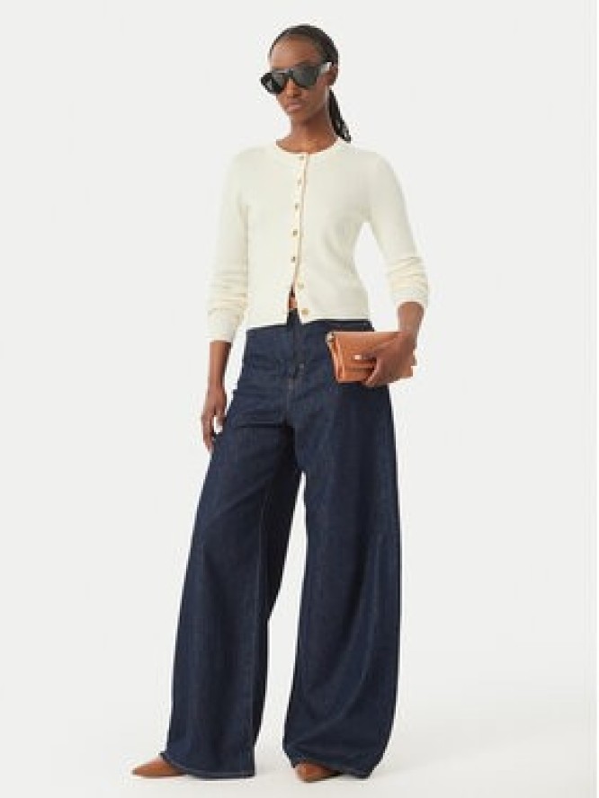 MICHAEL Michael Kors Kardigan MT5617W4VR Kremowy Regular Fit
