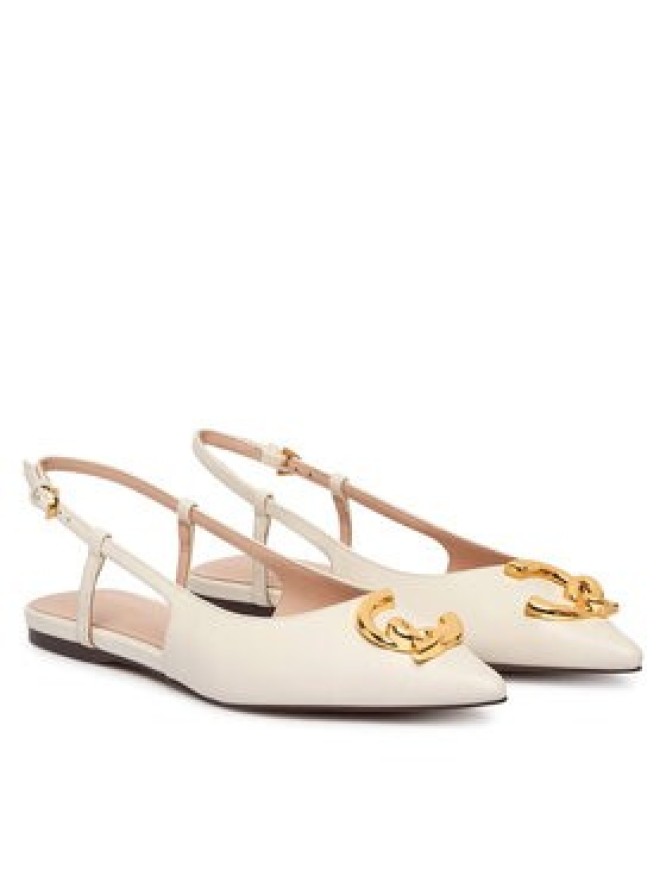 Coccinelle Baleriny C-Me E4 SB3 21 02 01 Biały