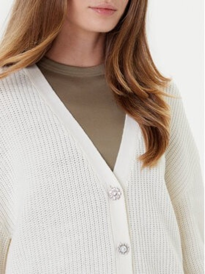 Guess Kardigan W5YR06 Z3OO0 Écru Regular Fit