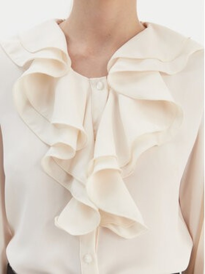 Rinascimento Koszula CFC0020157002 Écru Regular Fit