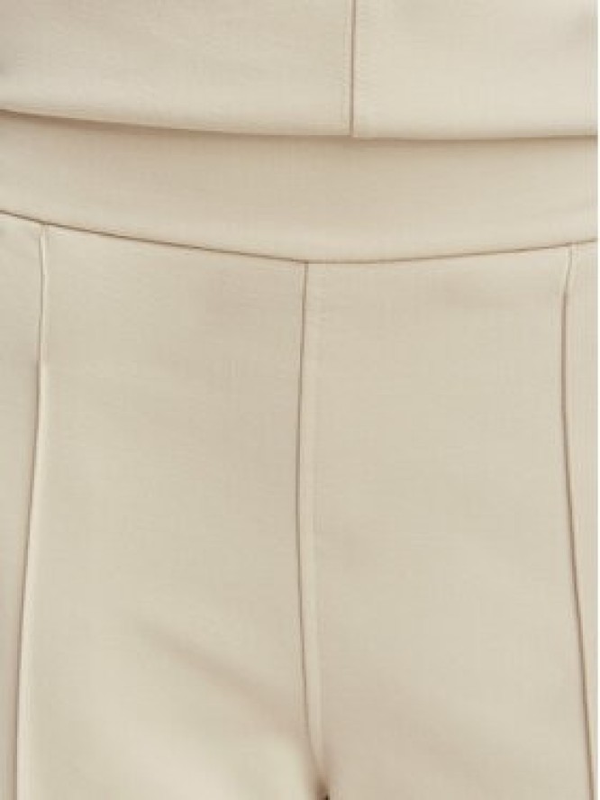 Calvin Klein Spodnie materiałowe LV044G210G Beżowy Wide Leg