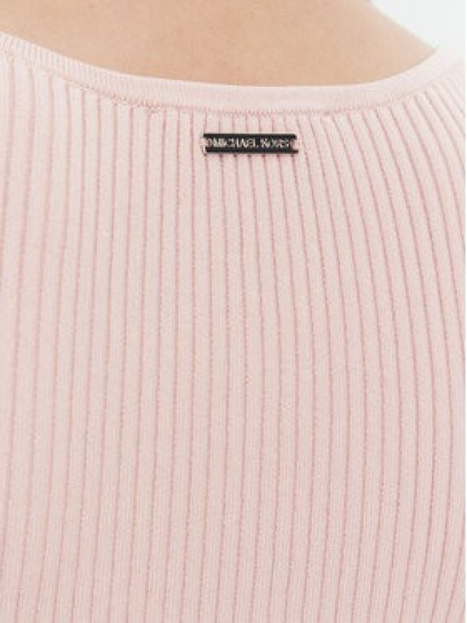 MICHAEL Michael Kors Sukienka dzianinowa MT482IL33D Różowy Slim Fit