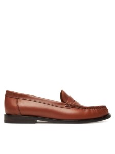 Polo Ralph Lauren Mokasyny Calfskin Penny Loafer 818961942001 Brązowy