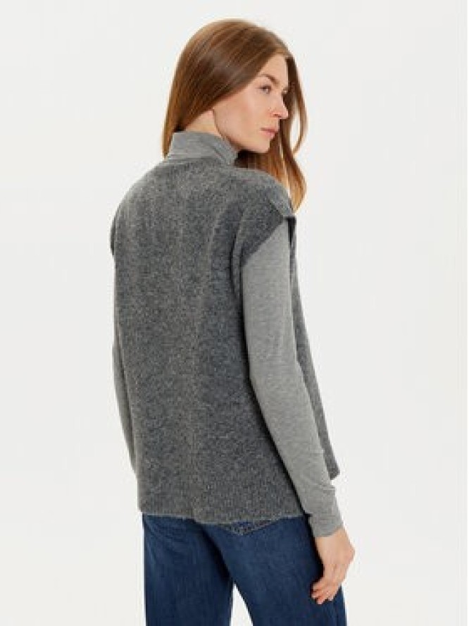 Liu Jo Sweter WF4432 MA49P Szary Regular Fit