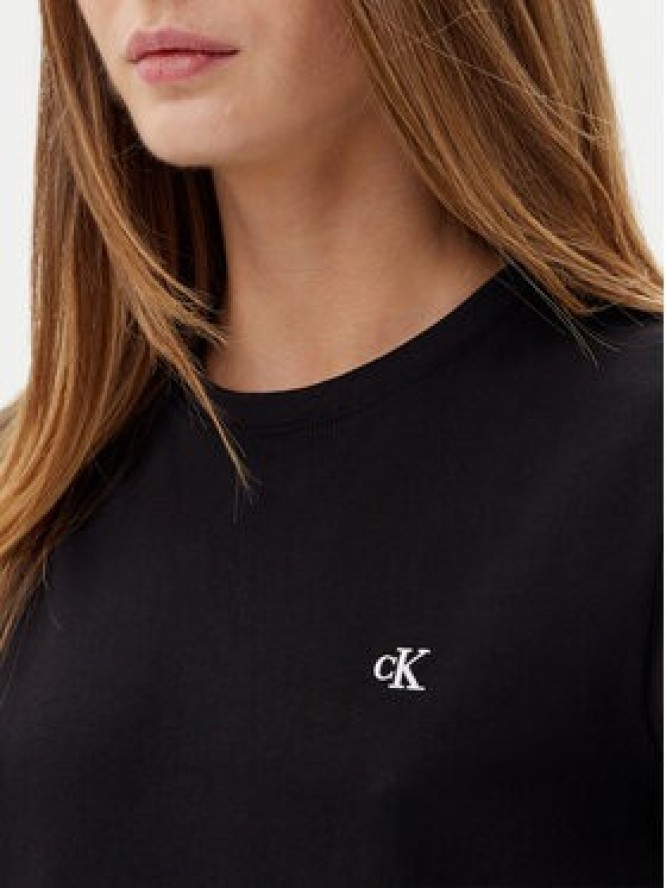 Calvin Klein Jeans T-Shirt LV047B224G Czarny Regular Fit