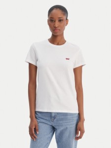 Levi's® T-Shirt Perfect Tee 39185-0006 Biały Regular Fit