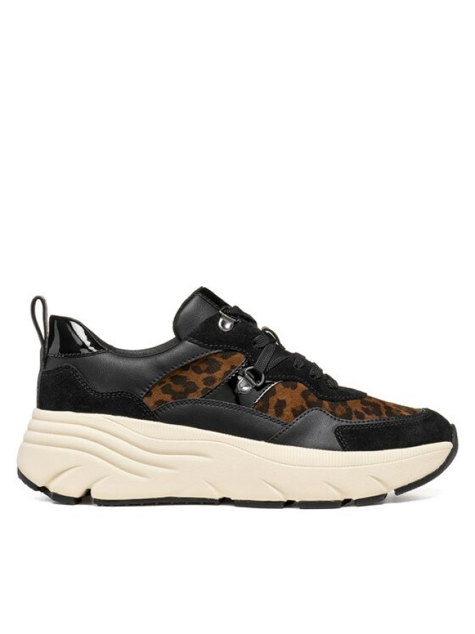 Geox Sneakersy D Diamanta D36UFE 0NX22 CM69B Czarny