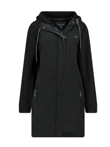 Geographical Norway Płaszcz polarowy "Timothe" w kolorze czarnym rozmiar: S