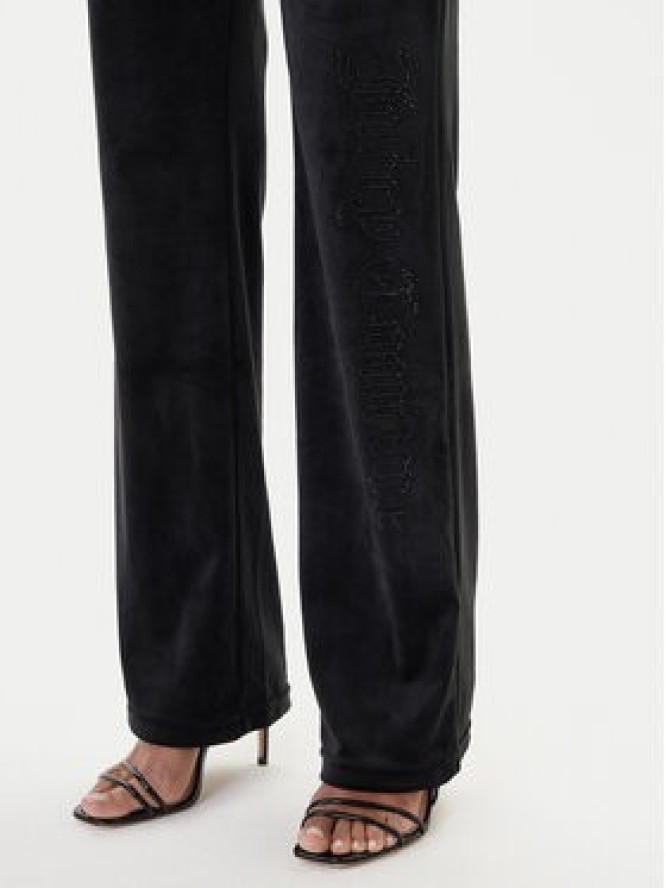 Juicy Couture Spodnie dresowe Christine JCWBJ225311 Czarny Flared Leg