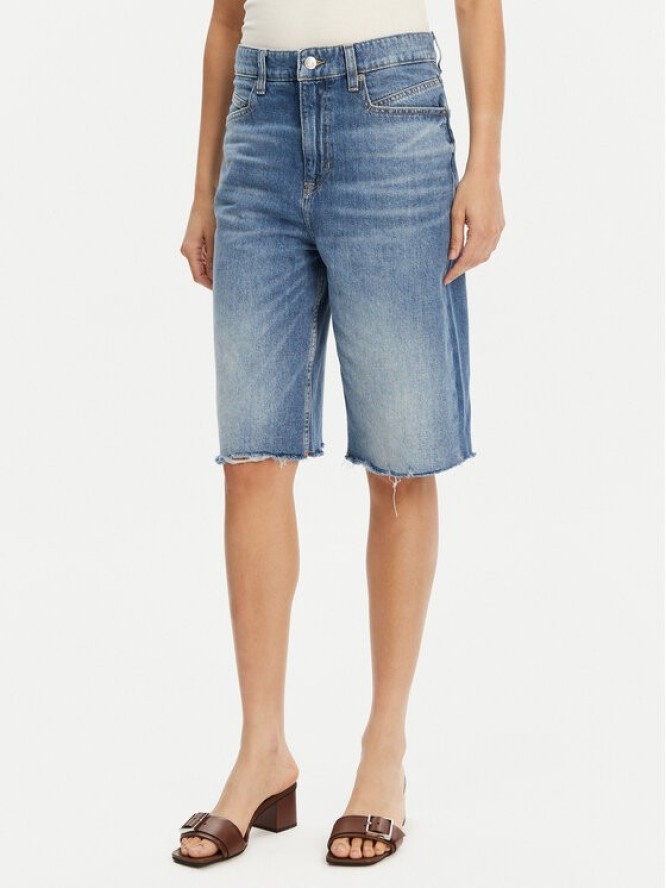BOSS Szorty jeansowe 50534213 Niebieski Relaxed Fit