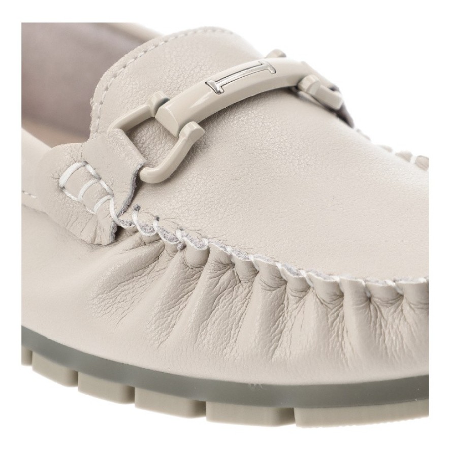 Beżowe Mokasyny S.Barski Wygodne Obuwie Damskie