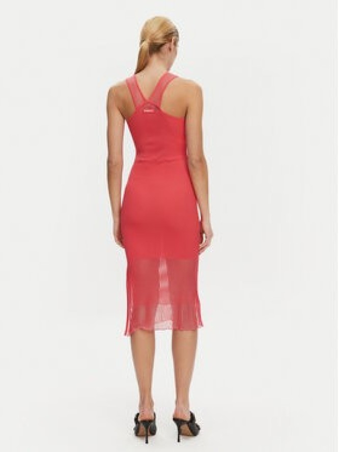 PINKO Sukienka dzianinowa 104811 A2GJ N55 Pomarańczowy Regular Fit