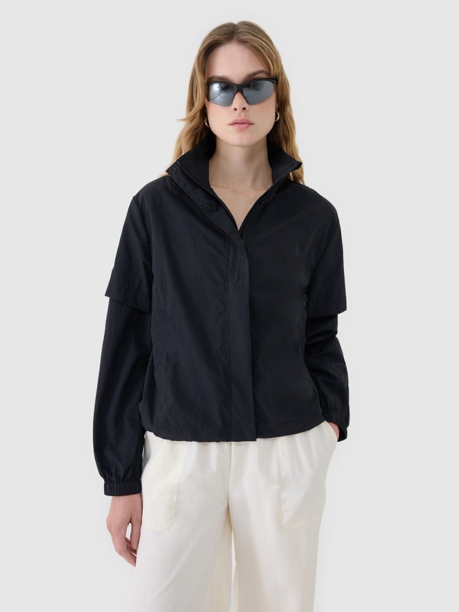 4F Kurtka przejściowa damska - czarna XXL