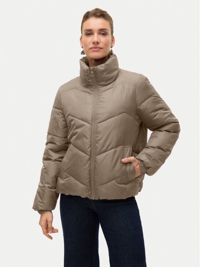 Vero Moda Kurtka zimowa Gario 10309844 Beżowy Regular Fit