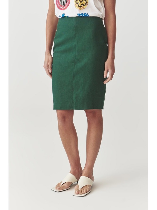 TATUUM Spódnica w kolorze ciemnozielonym rozmiar: 44