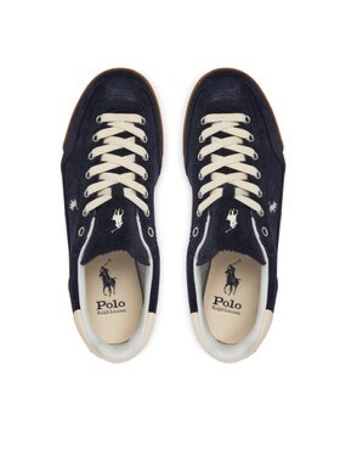 Polo Ralph Lauren Sneakersy 804P08219003 Granatowy