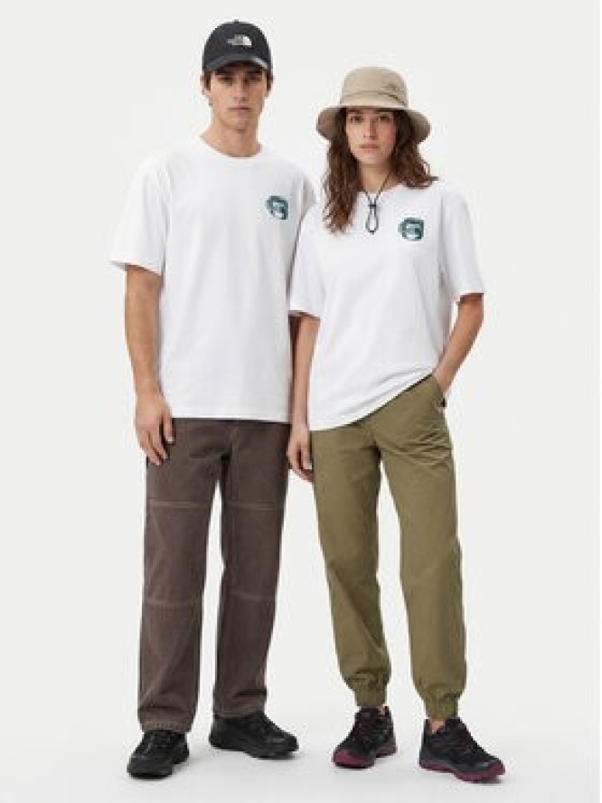 The North Face T-Shirt NF0A8JAA Biały Relaxed Fit