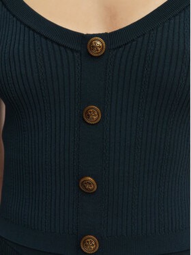 Guess Top W5YR10 Z0130 Zielony Regular Fit