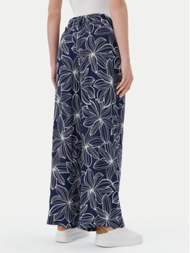 Olsen Spodnie materiałowe 14002153 Granatowy Relaxed Fit