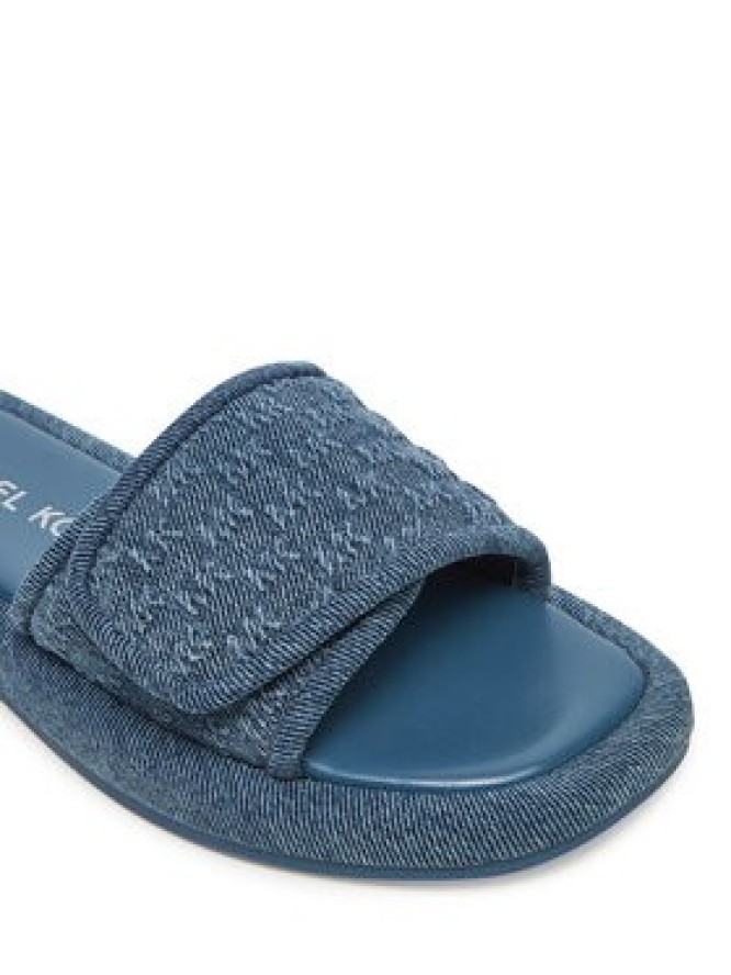 MICHAEL Michael Kors Klapki Van 40S5SKFA2D Niebieski