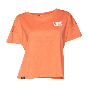 Damska koszulka w stylu crop top Snap Climbing