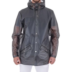 Kurtka RAINS 12010R LONG JACKET W3 Szary