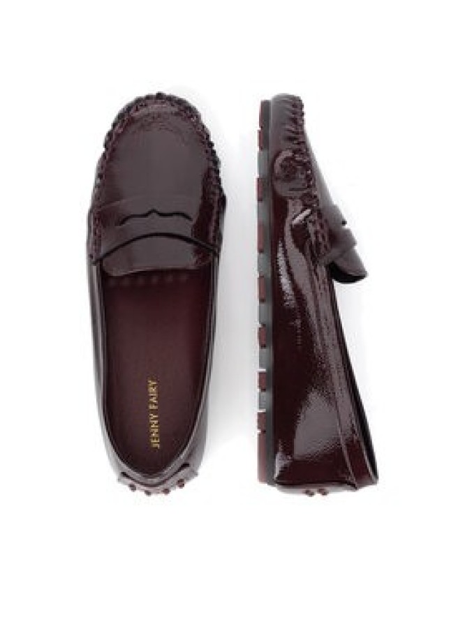Jenny Fairy Mokasyny WFA1010-2 Bordowy