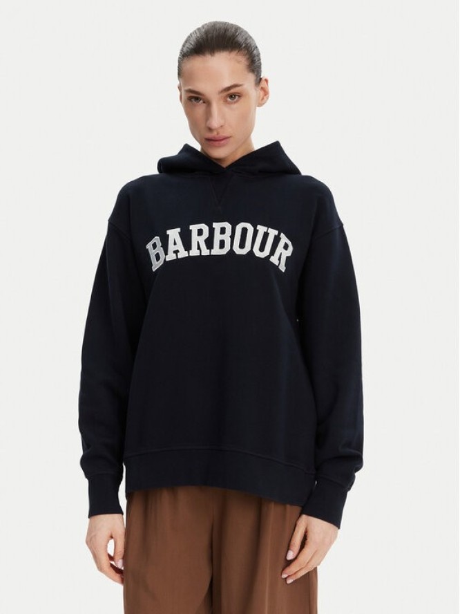 Barbour Bluza Northumberland LOL0592NY73 Granatowy Regular Fit