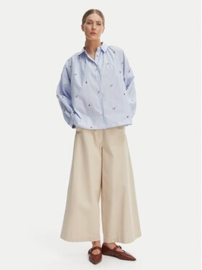 Weekend Max Mara Koszula Butterfly 2615111042 Błękitny Regular Fit