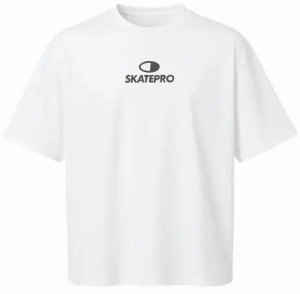 Odzież T-shirts unisex SkatePro Heavy Box Koszulka - XL - Bright White
