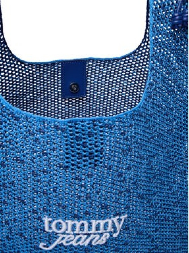 Tommy Jeans Torebka Tjw Summer Crochet Hobo AW0AW18778 Niebieski