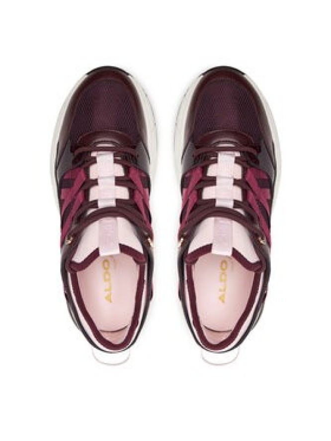 Aldo Sneakersy Haddey 14428870 Bordowy