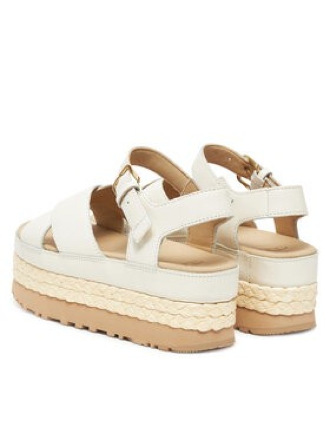 Ugg Sandały W Aubrey Ankle Strap 1169650 Écru