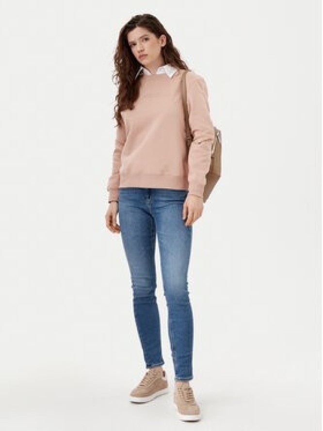 Calvin Klein Jeans Jeansy J20J224492 Granatowy Skinny Fit