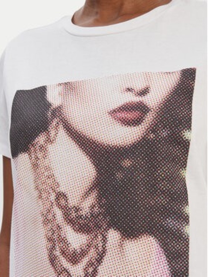 Guess T-Shirt W6RI57 K9RM1 Biały Classic Fit