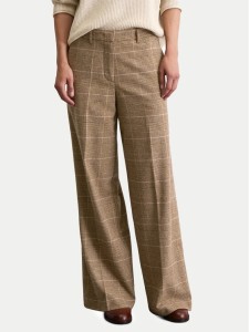 Marc O'Polo Spodnie palazzo 508 0150 10417 Beżowy Wide Fit