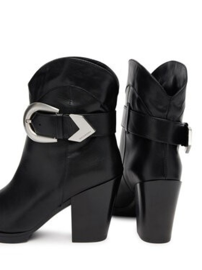 KARL LAGERFELD Botki KL37255 Czarny