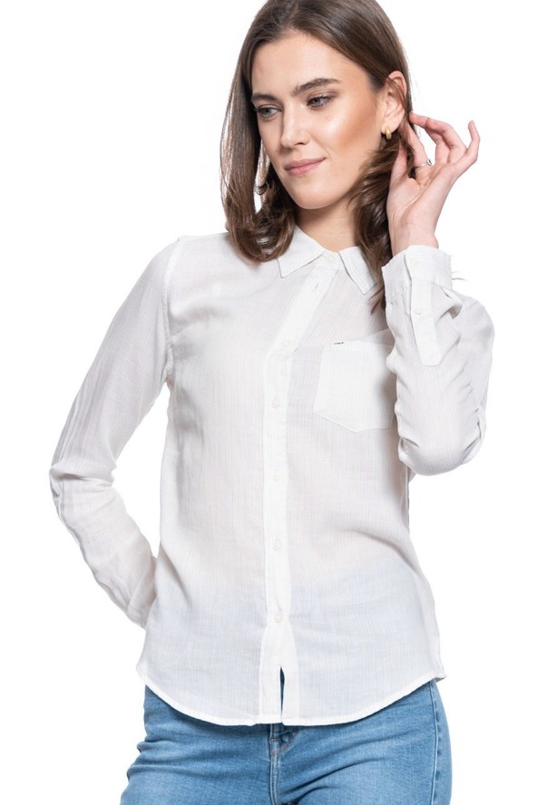 DAMSKA KOSZULA LEE REGULAR SHIRT REGULAR FIT SUMMER GREEN L46AHVNK 112110732