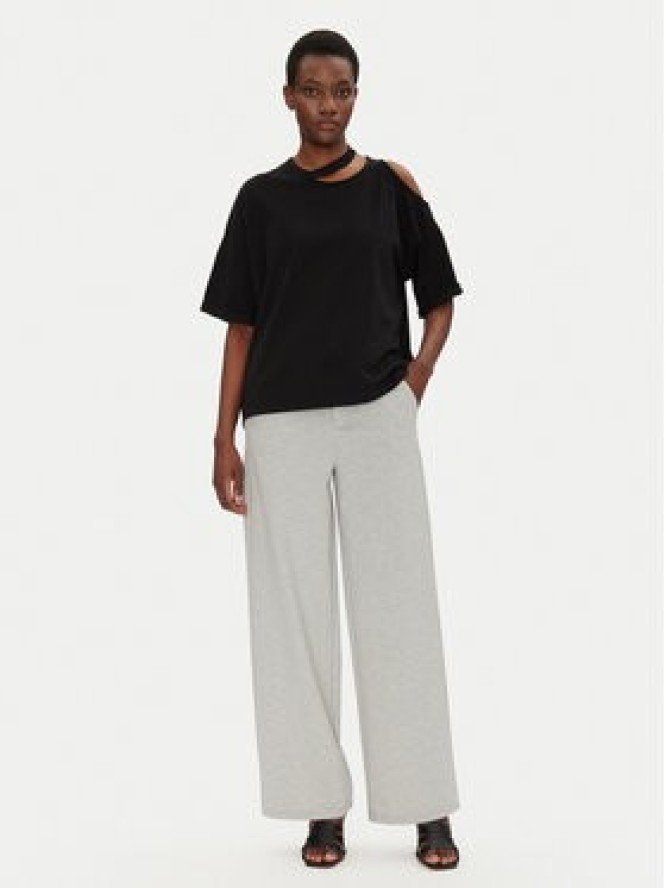 Fransa Spodnie materiałowe 20615134 Szary Regular Fit