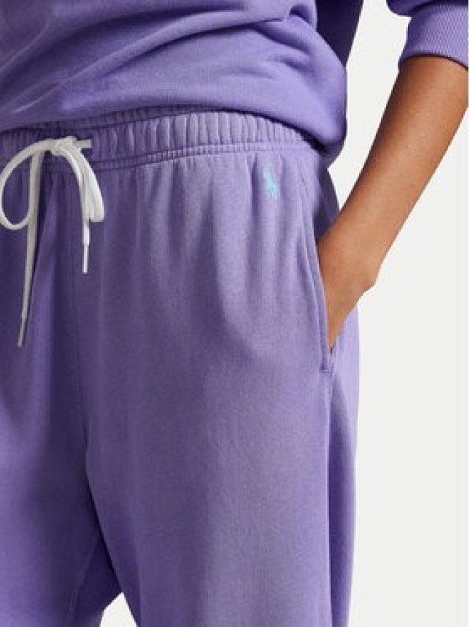 Polo Ralph Lauren Spodnie dresowe 211971694006 Fioletowy Tapered Fit