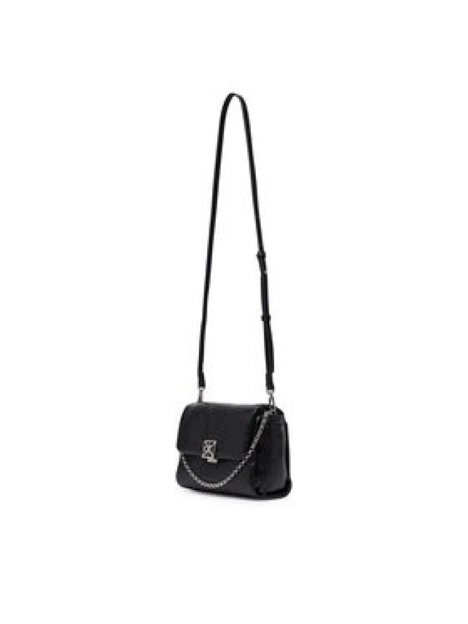 Calvin Klein Torebka Emblem Hw Padded Crossbody LV04F3620G Czarny