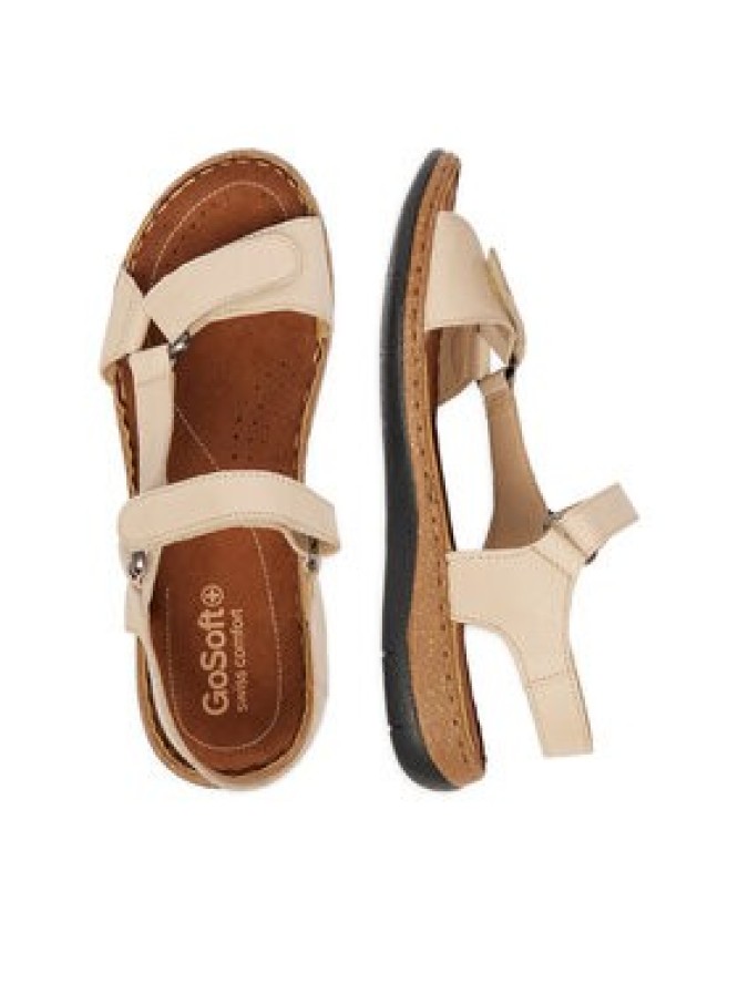 Go Soft Sandały CEO-WI23-4773-05 Beżowy