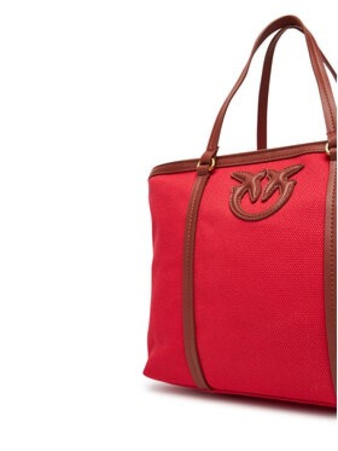 PINKO Torebka Miranda Shopper Classic PE 25 PLTT 104714 A2G2 Czerwony