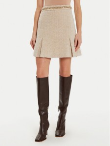 Marciano Guess Spódnica mini Helene 4BGD08 7186A Beżowy Regular Fit