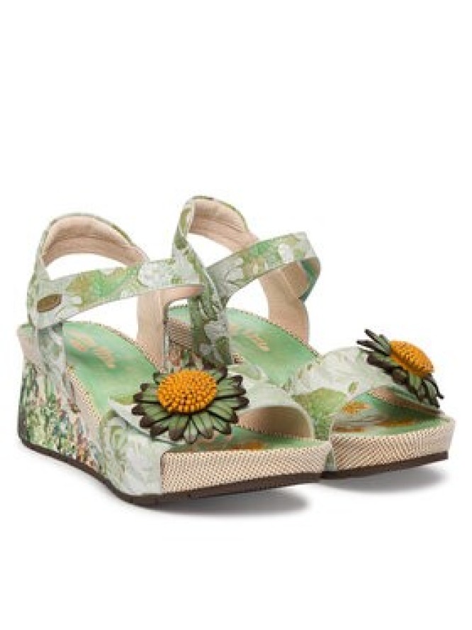 Laura Vita Sandały Barry 36 Zielony