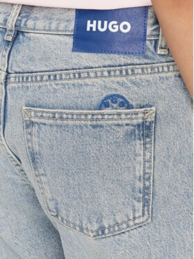 HUGO Jeansy Getali_B 50537425 Niebieski Straight Fit