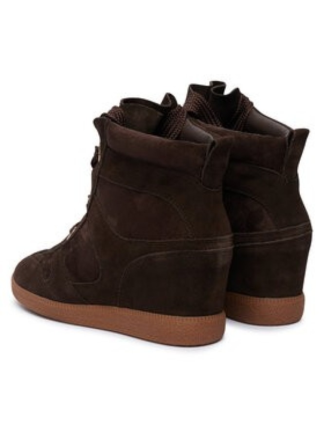Steve Madden Sneakersy Mables 11005881 Brązowy ciemny