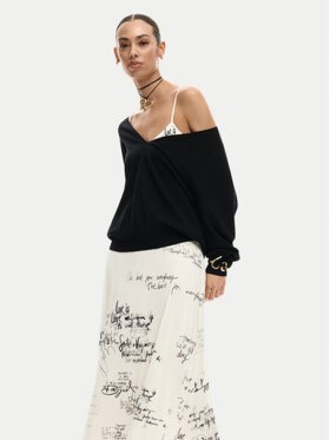 Desigual Komplet sweter i sukienka Morisot 26SWVK33 Écru Regular Fit