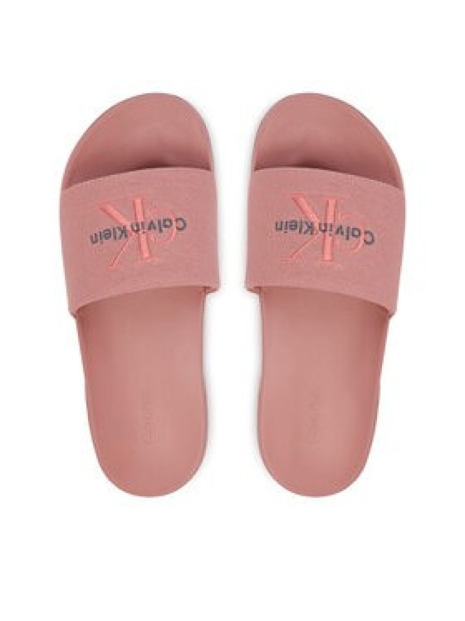 Calvin Klein Klapki Ess Slide Cv HW0HW02958 Różowy