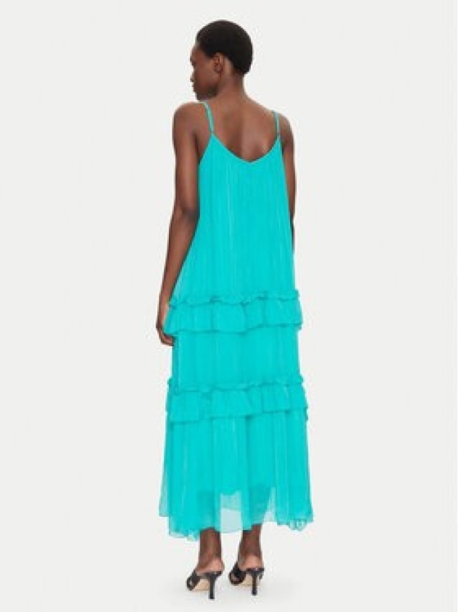 Dixie Sukienka letnia A207W018A Turkusowy Regular Fit